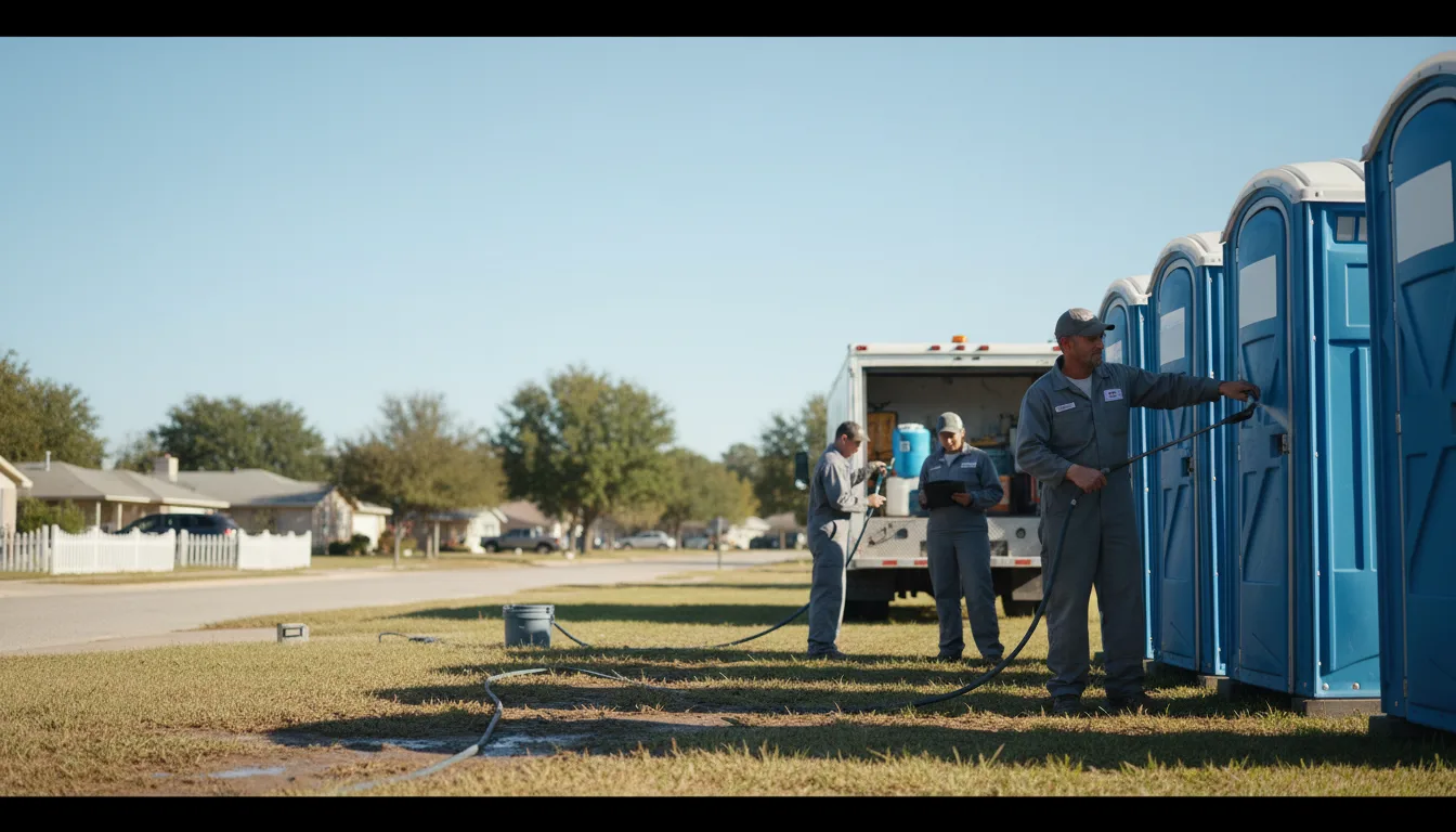 Long-Term Portable Toilet Rental in Haxtun, CO near me